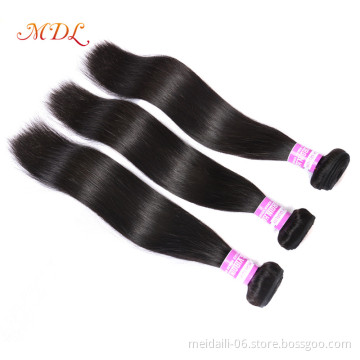 Fast Shipping hot sale Indian Virgin Hair 100% Unprocessed Straight Hair Weave Bundles